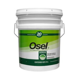 PINTURA INTERIOR EXTERIOR MATE OSEL VERDE