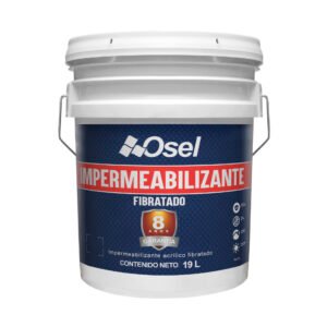 IMPERMEABILIZANTE ACRILICO FIBRATADO  8 ANOS